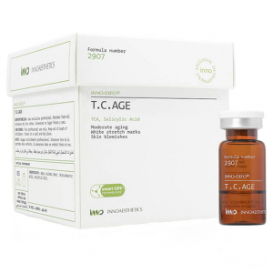 INNO EXFO. PEELING MEDICAL. ANTI AGE STADE 2. USAGE PROFESSIONNEL. Activité intense contre les signes du vieillissement cutané modéré à sevères. Réparateur de peau puissant.Soins dermique réparateur puissants.