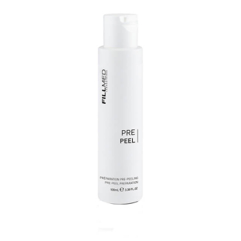 FILLMED PRE PEEL est conçu pour les professionnels cosmétiques et médicaux. Préparation de la peau pour les peelings. Dégraissage formulation pour une utilisation avant l'opération de pelage.