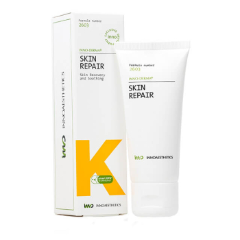 SKIN REPAIR INNOAESTHETICS est une combinaison puissante de réparation active et la restructuration de la peau après des procédures cosmétiques. Réparation de la peau. INNO-DERMA. TRAITEMENT A DOMICILE. POST TRAITEMENT.