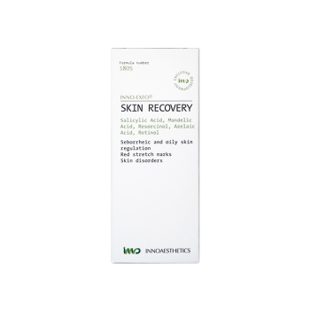 SKIN RECOVERY INNOAESTHETICS est un peeling professionnel agissant sur les problèmes des peaux grasses et l’acné sous toutes ses formes. Imperfections de la peau. Vergetures rouges. Acné avec des comédons. Folliculite barbe. Peau grasse.  