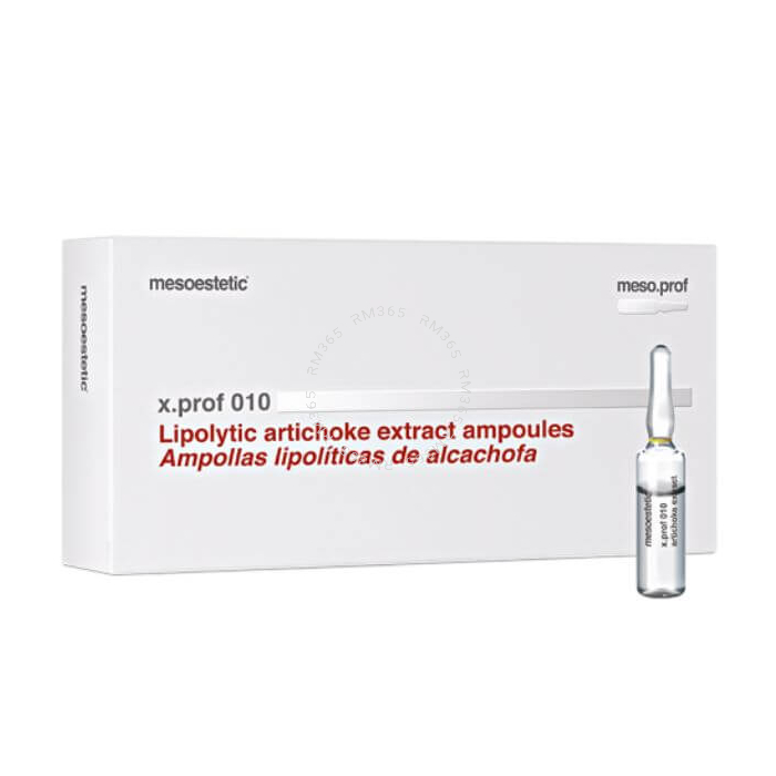 mesoestetic meso.prof x.prof 010 artichoke extract:
Solution à l'effet tonifiant et hydratant. Améliore l'apparence de la silhouette et de la peau d'orange. Contient un extrait de cynara scolymus, un actif connu pour ses propriétés diurétiques.